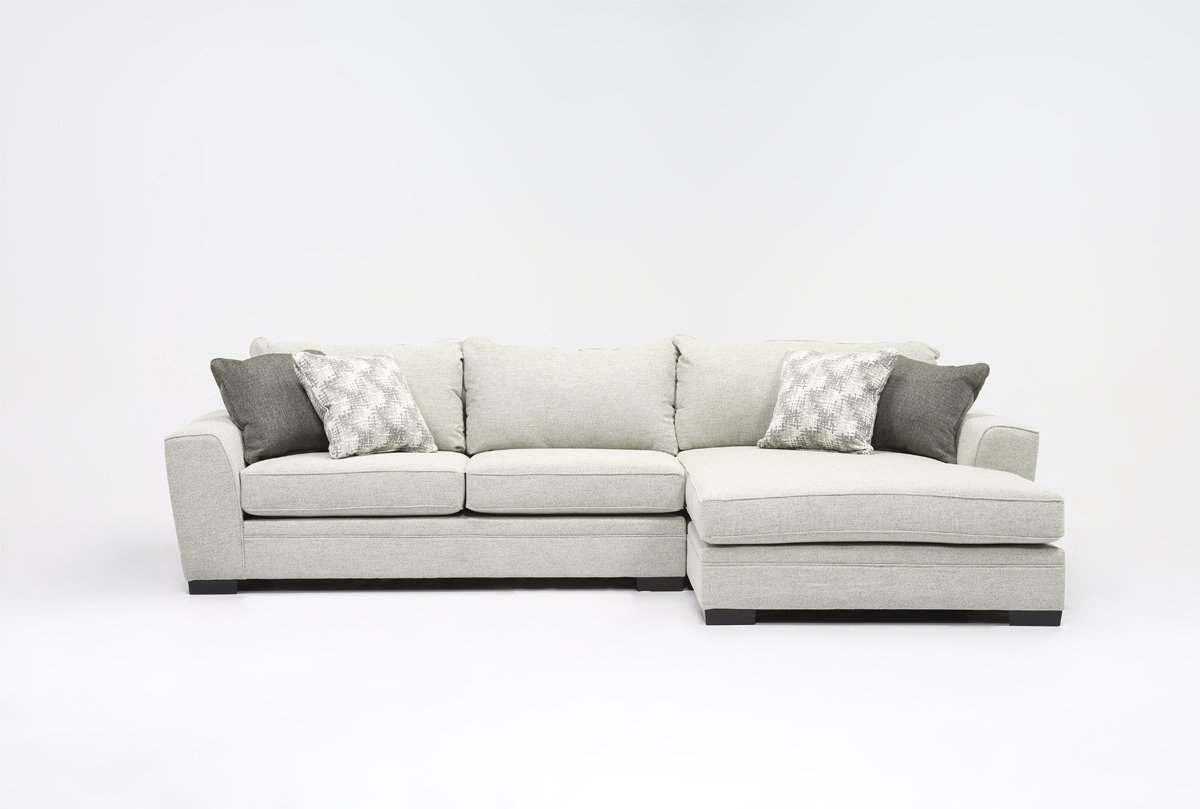 Delano 2 Piece Sectionals With Raf Oversized Chaise