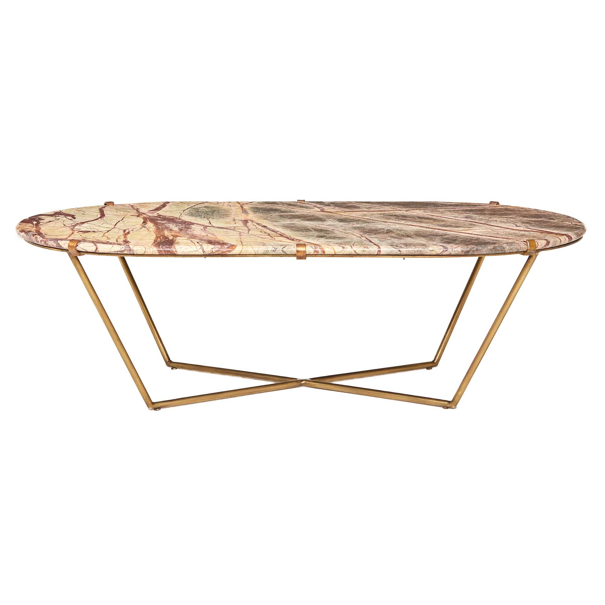Parker Oval Marble Coffee Tables