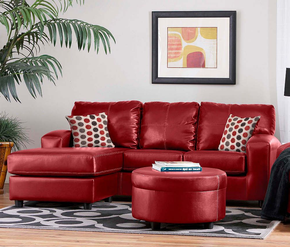 Red Sofas And Chairs