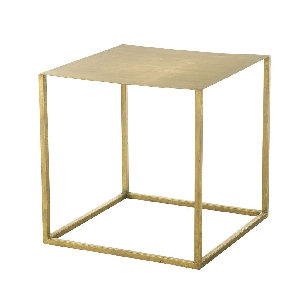 Brass Iron Cube Tables