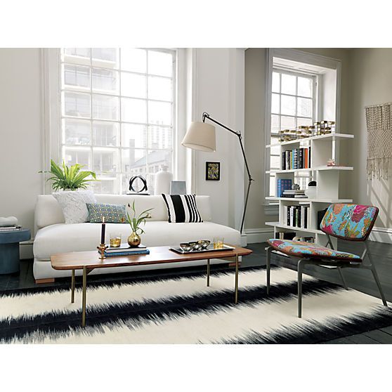 adam coffee table in accent tables | CB2 | Living room divider .