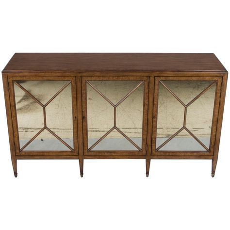 1stdibs Credenza - Light Distressed Buffet Sideboard Antiqued .
