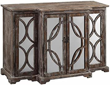 Amazon.com - Crestview Collection Galloway Rustic Wood and Mirror .