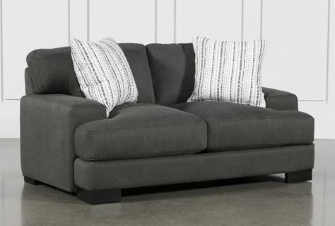 Aidan III Loveseat Sofa - Grey - $650 in 2020 | Love seat, Cool .