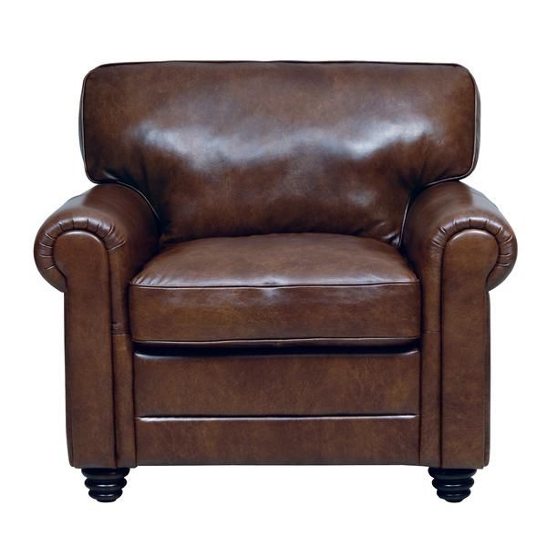 Andrew Leather Chair (With images) | Affordable leather cha