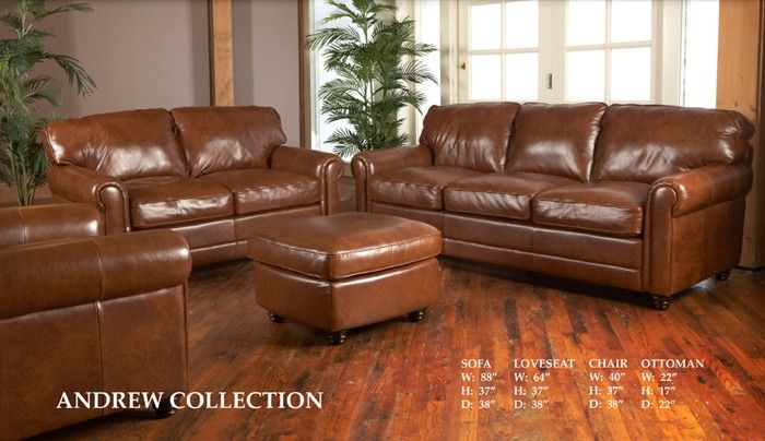 Andrew Havana All Leather Sofa | Sofa set, Leather sofa set .