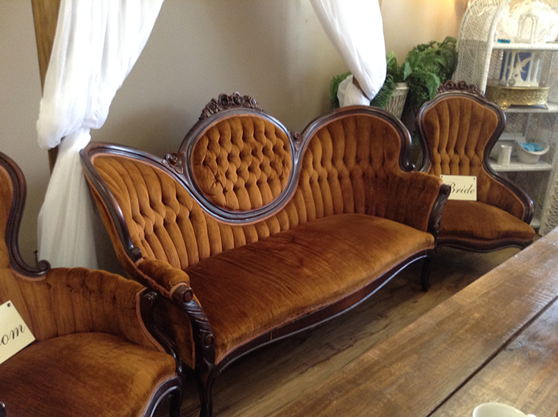 Antique Sofa w/ 2 Chairs – Party Time Ren