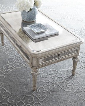 Antique Mirrored Coffee Table - Ideas on Fot