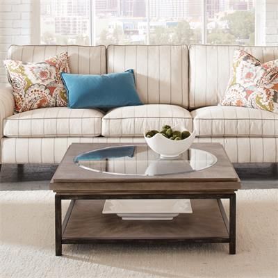 Riverside Furniture – Axis Square Coffee Table | Riverside .