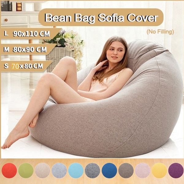 11 Colors Stylish Bean Bag Sofa Cover Chairs Couch Seat Bean Bag .
