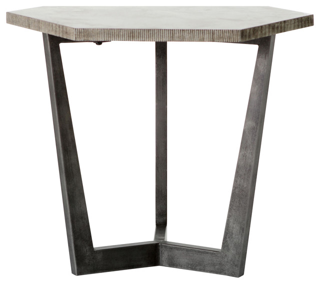 Quentin End Table - Industrial - Side Tables And End Tables - by .