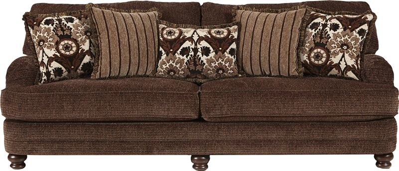 Brennan Sofa in Espresso Fabric by Jackson Furniture - 4438-03