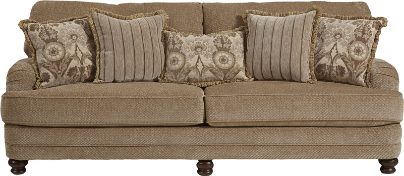 Brennan Sofa in Camel Fabric by Jackson Furniture - 4438-03