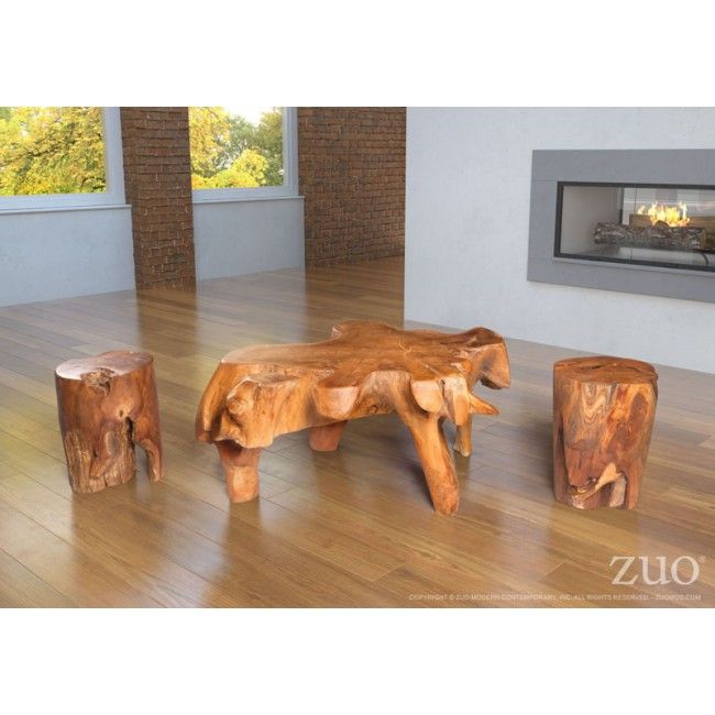 404232 Broll Table-Broll coffee table is made of solid teak wood .