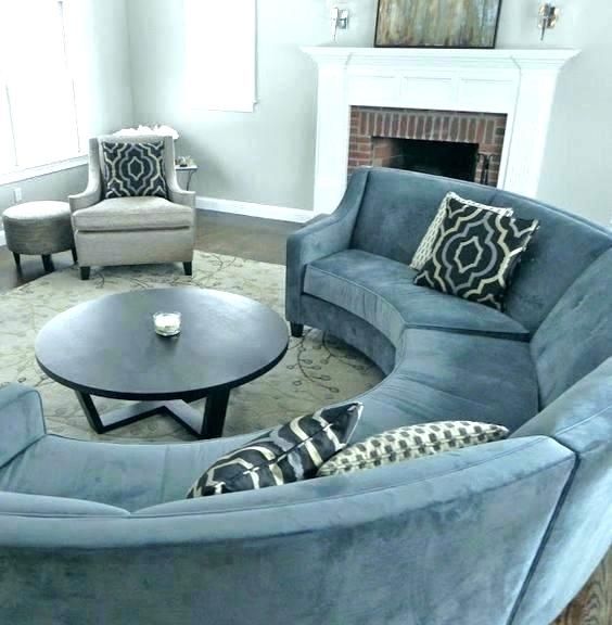Circular Sectional Couch Half Circle Couches Semi Couch Sofa .
