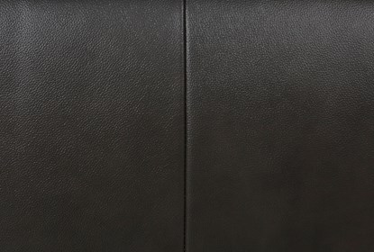 Caressa Leather Dark Grey Sofa | Living Spac