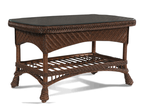Wicker Rattan Furniture: Casablanca Coffee Table via .