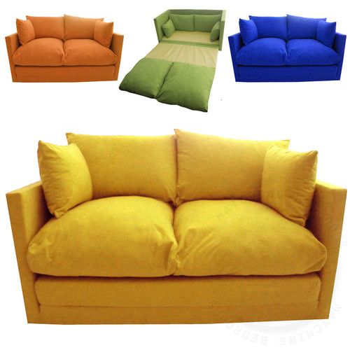 Details about Kids Children's Sofa Fold Out Bed Boys Girls Seating .