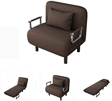 Amazon.com: Folding Sleeper Chair Bed, Sofa Bed Single Sleeper .