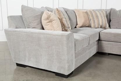 Delano Smoke 3 Piece Sectional - Right | Living room furnishings .