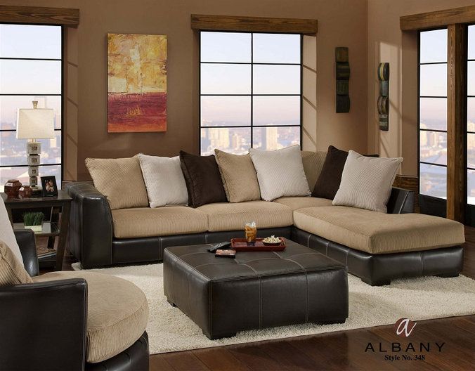 Albany San Marino Sectional at DAWS Home Furnishings in El Paso .