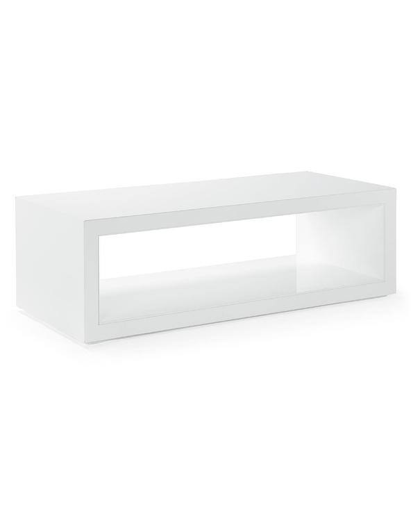 Element Ivory White Rectangle Coffee Tab