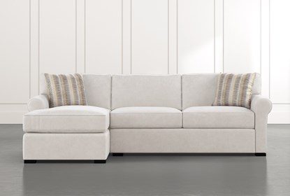 Elm II Foam 2 Piece Sectional With Left Arm Facing Chaise | Living .