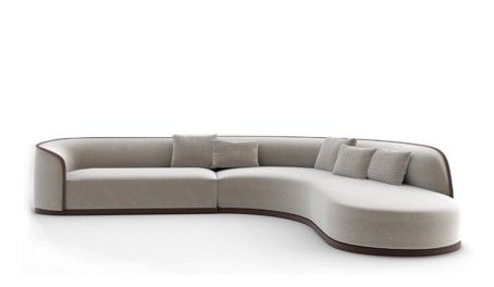 Grace by Rugiano | Luxury sofa, Sofa, Curved so