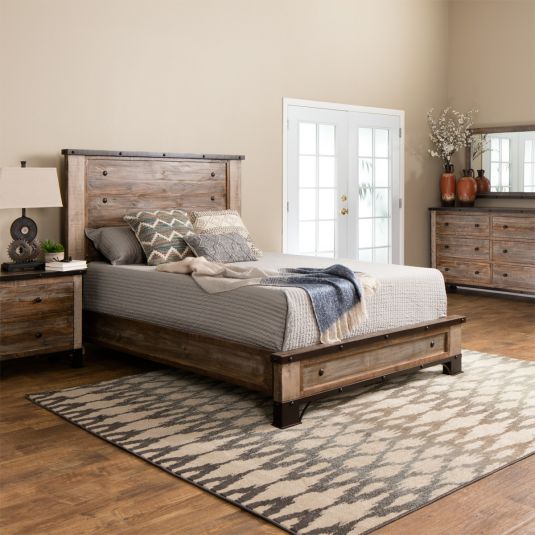 Haven Bedroom Furniture Collection | Rustic Pine Bedroom S