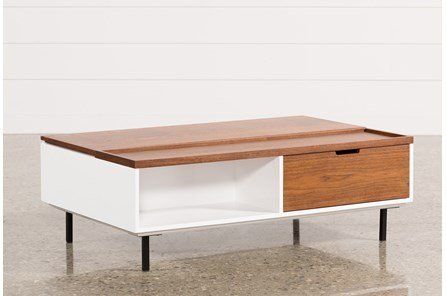Jasper Lift-Top Cocktail Table | Coffee table, Coffee table living .