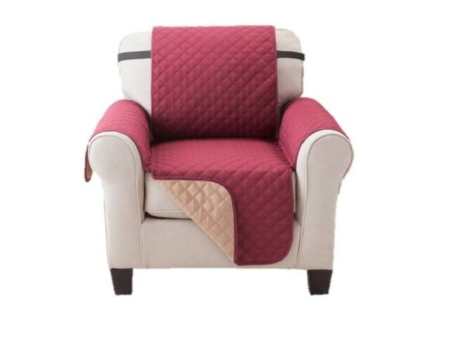 Elaine Karen Deluxe Reversible Chair Pet Furniture Protector for .
