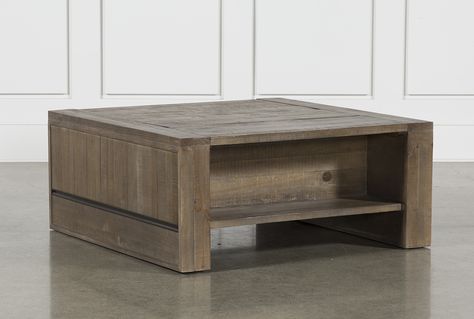 Lassen Square Lift-Top Coffee Table | Coffee table living spaces .