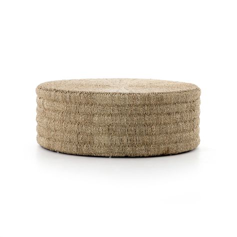 Pascal Light Natural Coffee Table in 2020 | Drum coffee table .