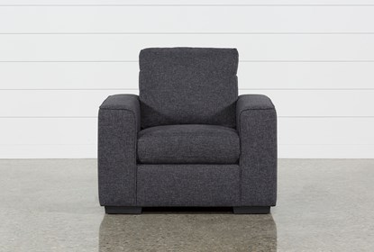 Lucy Dark Grey Chair | Living Spac