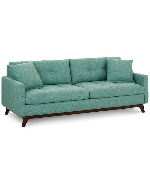 Furniture Nari 83" Fabric Tufted Sofa, Created for Macy's .