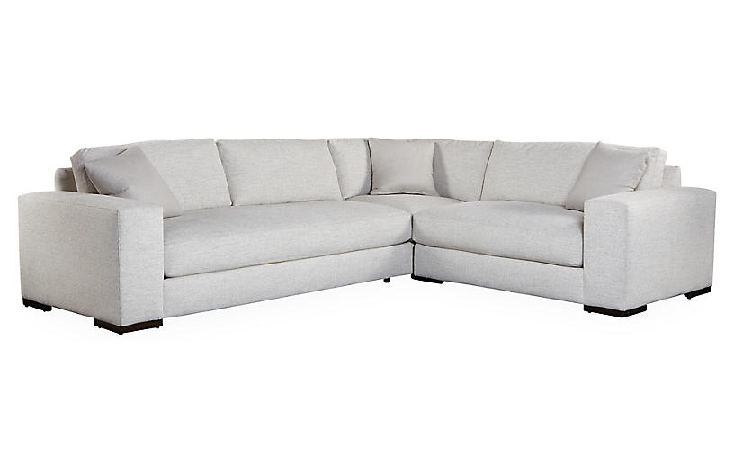 Maddox Right-Facing Sectional - Pearl - Robin Bruce | Sectional .