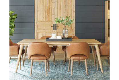 Magnolia Home Hamilton Saddle Dining Side Chair By Joanna Gaines .