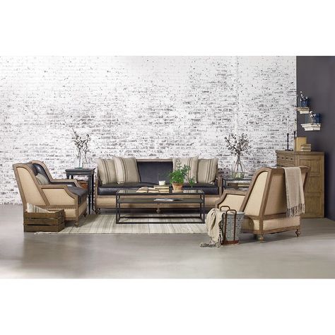 Foundation Loveseat in Ivory | Living Room Design in 2019 .