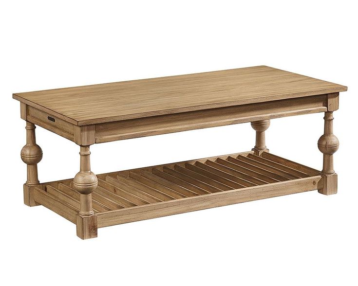 With well-loved farmhouse styling, our Louver Coffee Table has .