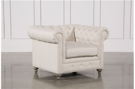 Mansfield 96 Inch Beige Linen Sofa - Living Spaces | Linen chair .