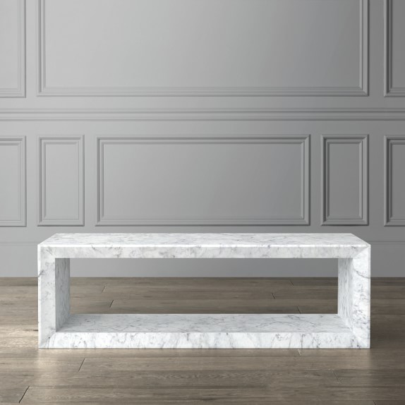 Pierre Marble Coffee Table, End Tables | Williams Sono