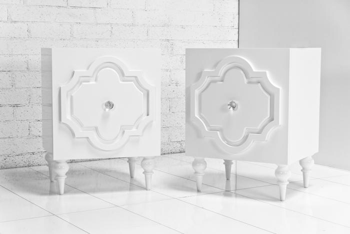 www.roomservicestore.com - Marrakesh Side Table in White Glo