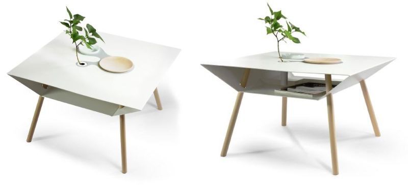 Personalized Storage Tables : minimalist coffee tabl