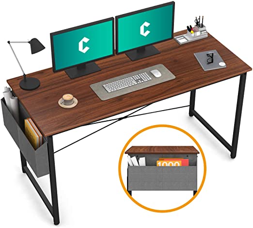 Amazon.com: Cubiker Computer Desk 55" Home Office Writing Study .