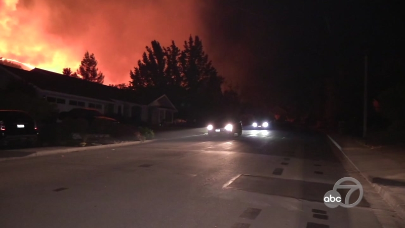 Moraga Fire: Residents rush to evacuate during PG&E power shutoff .
