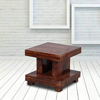 NAVEEN ARTS - Solid Wood Peg Table & End Table | Living Room Peg .