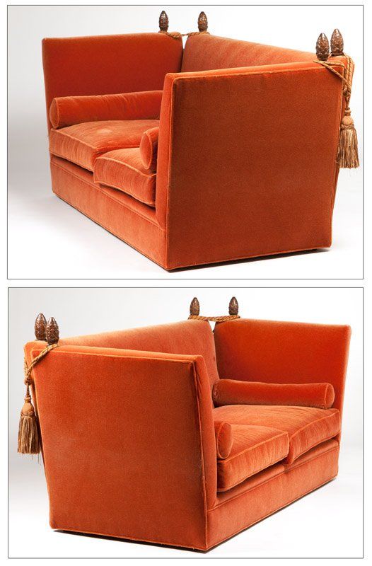 A pair of ''Knole'' sofas : Lot 1124 | Knole sofa, Sofa colors .