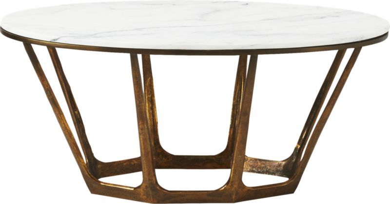 Parker Oval Marble Coffee Table | Oval marble coffee table, Marble .