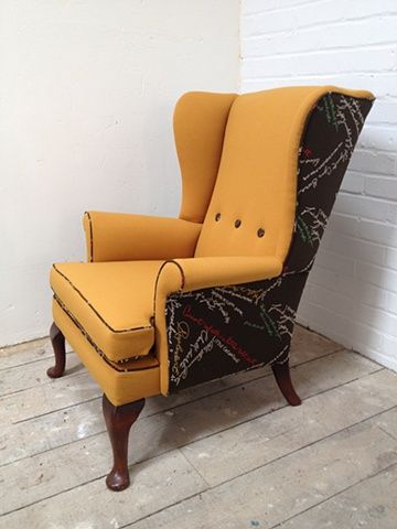 Parker Knoll meets Paul Smith 'Upcycled' | Chair upholstery .