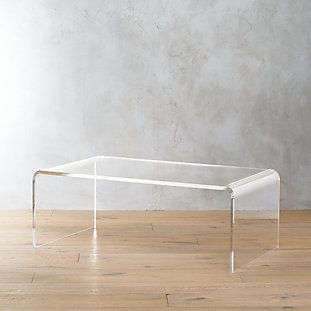 Peekaboo Acrylic Tall Coffee Table + Reviews in 2020 (With images .